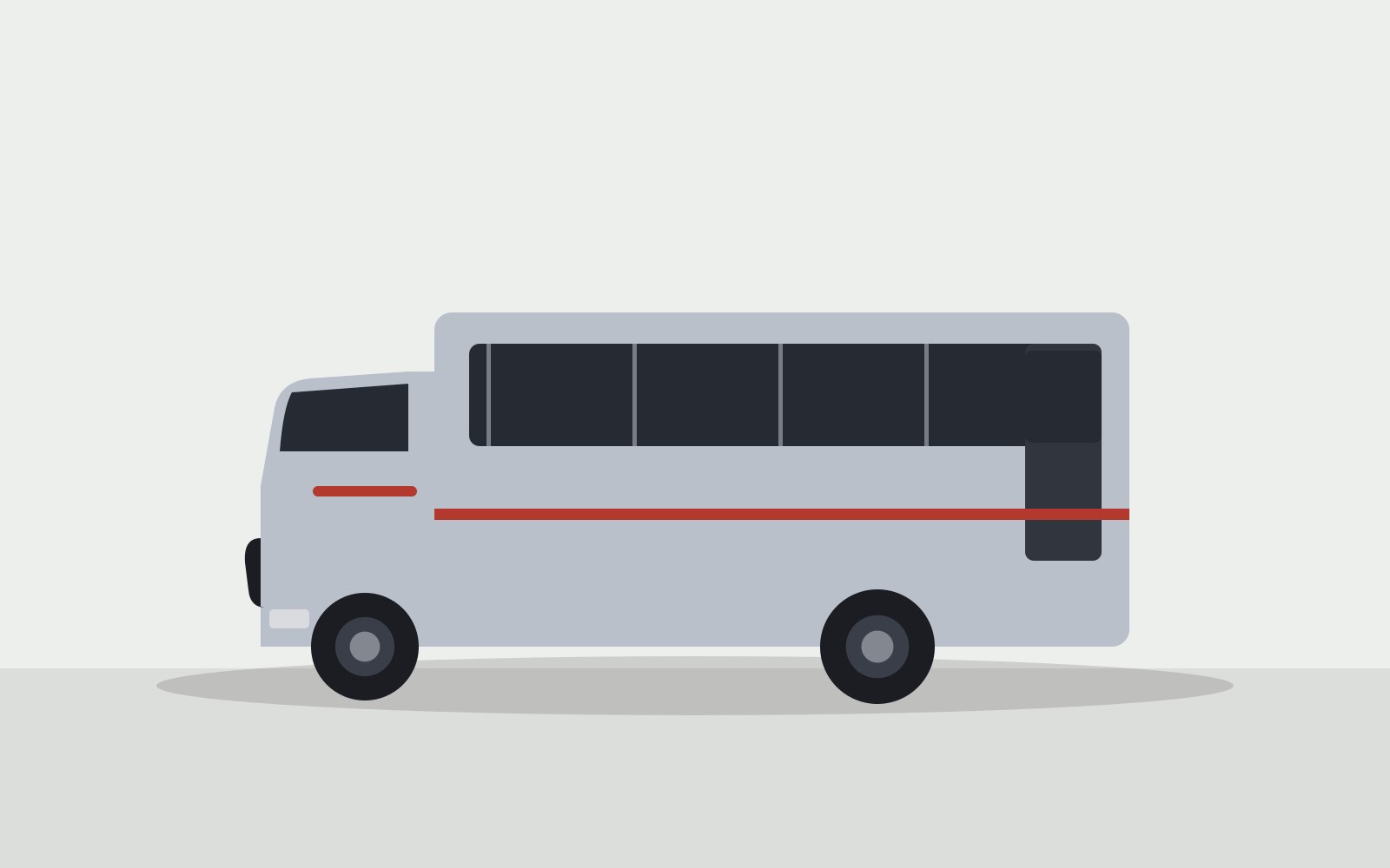 2018 Chevrolet 4500 Starcraft Allstar 28-passenger shuttle bus, illustrated side profile